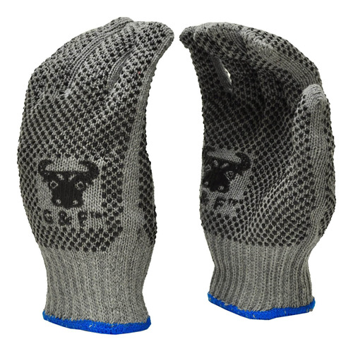 G & F Products 14431l-dz Guantes De Trabajo De Algodón Natur