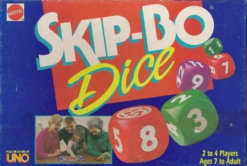 Skip Bo Dados Juego De Tablero