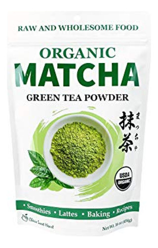 Cherie Sweet Heart Polvo De Matcha Orgánico - Polvo De Té Ve