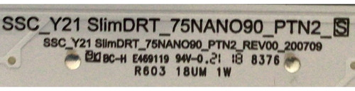 Led's LG Eav65006501 Nc750dqb-abkh1 75nan090upa (Usado)