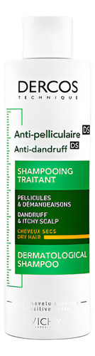Shampoo Para Cabello Anticaspa Seca Vichy Dercos