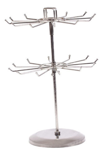 Soporte Giratorio Para Collares, Organizador De Argén