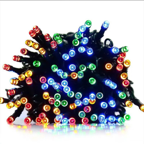 Guirnalda Luces Solares Navidad Decoración 30metros 300 Led Color de las luces Multicolor