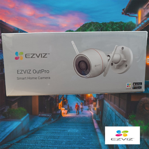 Cámara Ip Bullet Exterior 2k Ezviz Outpro C3tn