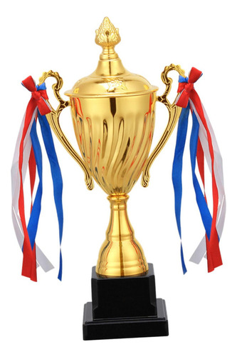 Taça Troféu, Troféu Ouro Prêmio De Recompensa De 40cm
