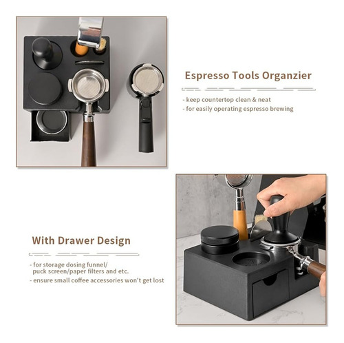 Nova Organizador De Estación De Apisonado De Espresso,