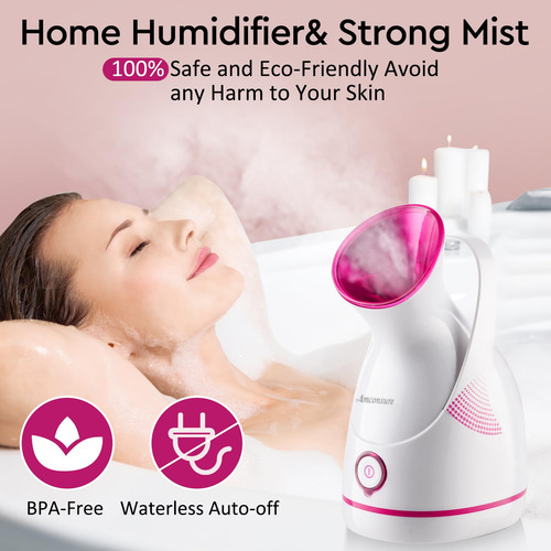 Vaporizador Facial Amconsure Nano Ionic Warm Mist Home Sauna
