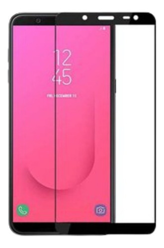 Lamina De Vidrio Completa Para Samsung Galaxy J4 Plus