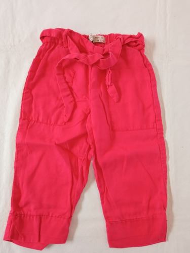 Pantalón Palazo De Niña Zara 4 Años Imepcable 