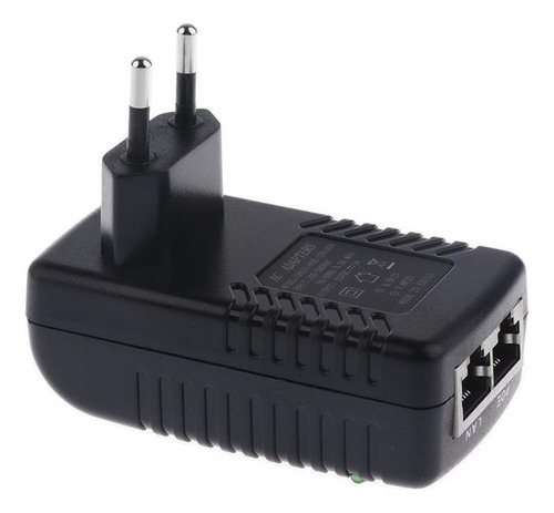 Adaptador Electricidad Sobre De Inyector Poe 12v 1a Para