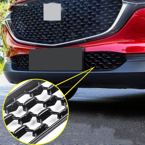 Imagen 4 de 4 de Rejilla Lujo Mazda Cx-30 Persiana Inferior Bumper Delantero