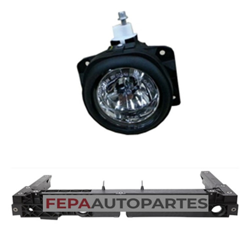 Faro Auxiliar Antiniebla Buscahuellas Fiat Idea 06 / 10 Hlx