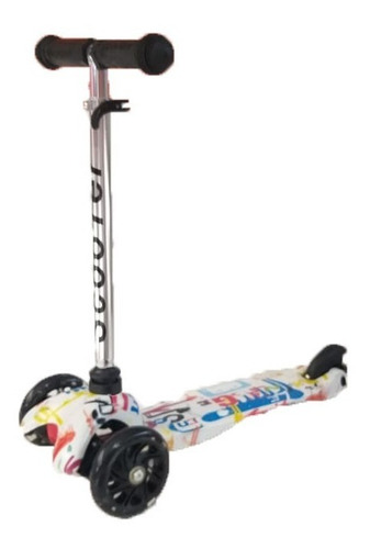 Scooter Patin Del Diablo Tres Ruedas Print Graffiti Diseños