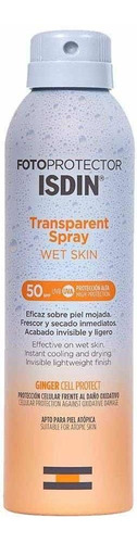 Isdin Spray Transparente Fps 50