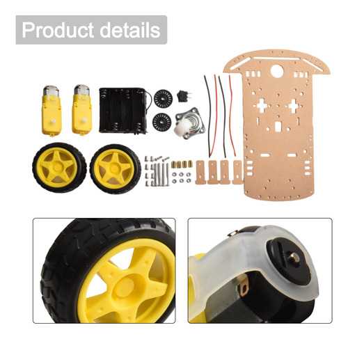 Kit De Chasis Para Medición De Distancia De Arduino
