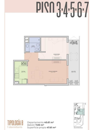Imagen 3 de 14 de Vendo Departamentos 1 Dorm B° General Paz