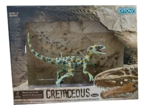 Cretaceous Dinosaurios 18 Cm Velociraptor