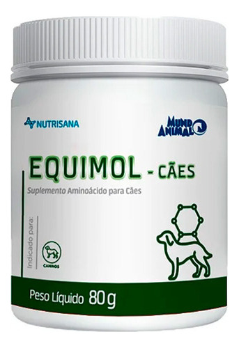 Equimol 80g Suplemento Cães Nutrisama - Mundo Animal Nf