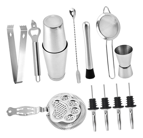 Mezclador De Cócteles Martini Shaker Sets Para 12 Piezas