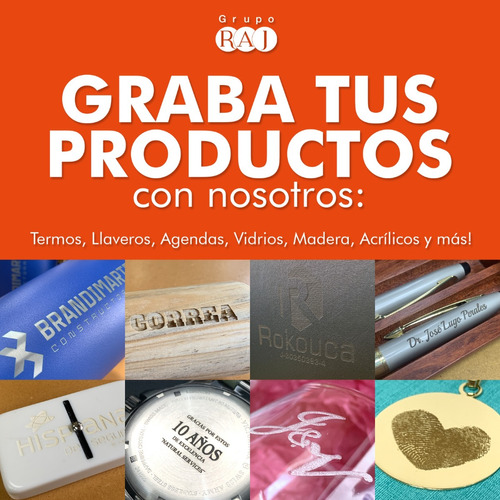 Te Ofrecemos Grabado Láser Y Grabado Yag En Tus Productos