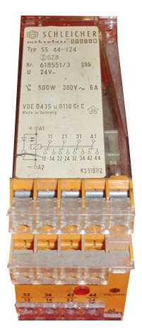 Relé De Retardo - Typ Ss44-124 - Schleicher