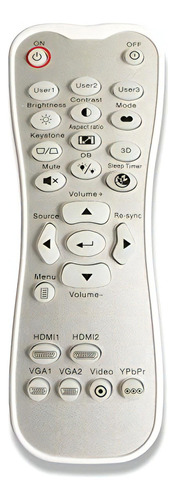 Control Remoto Para Optoma Projector Hd26 Gt1080 Gt1070x Hd1