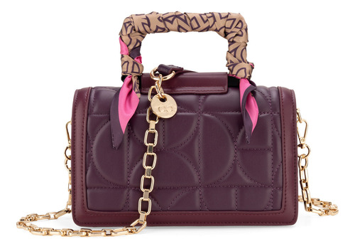Bolsa Briefcase Cloe Inaxy I Mediano Color Violeta