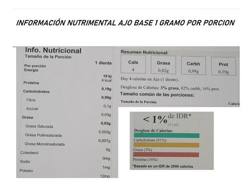 Imagen 2 de 4 de Ajo Japones (chino) Premium Orgánico Nutrición Milenaria 1kg