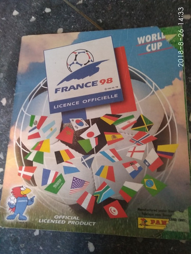 Album Mundial France 98