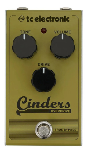 Pedal Efecto Guitarra Tc Electronic Cinders Overdrive