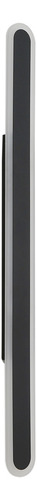 Aplique Lineal Exterior Led 25w Pared Luz Difusa 1mt Gari-ln Estructura Negro Cálido