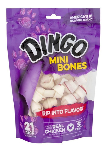 Dingo Mini Bone 21 Unidades (210g)