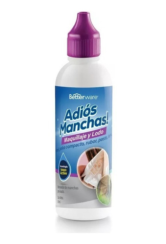 Adiós Manchas Quita Manchagrasas Y Salsas Betterware 55ml 