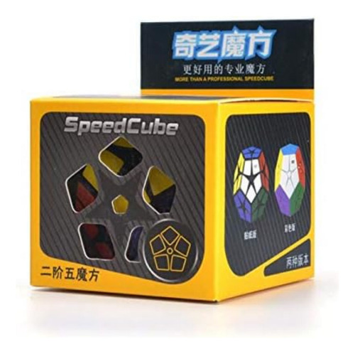 Cubo Magico Cube 2x2 Megaminx Rompecabezas Negro