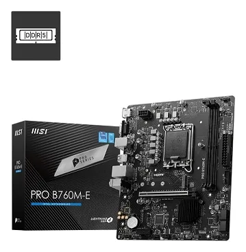 Mother Msi Pro B760m-e Ddr5 1700