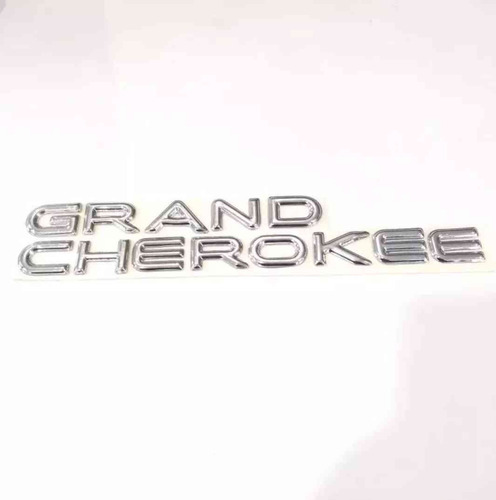 Emblema Letra Jeepgrand Cherokee Cromado