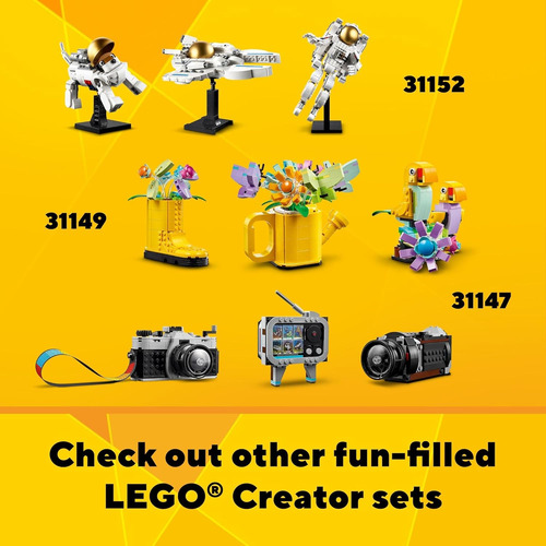 Lego Creator Kit De Construcción De Patines Retro 3 En 1, Se