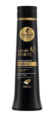 Haskell Cavalo Forte Kit Força E Brilho 5x1 completo