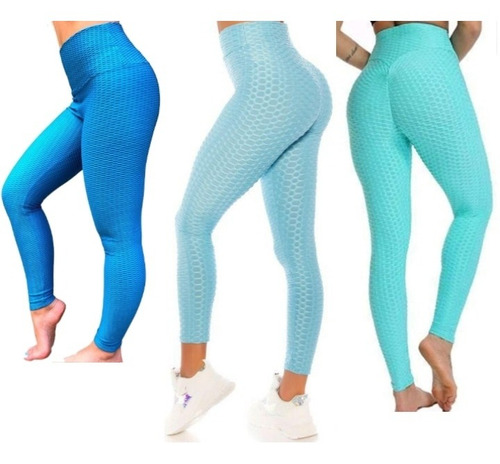 Leggins Anticelulítico Texturizados Yoga Pantalón Deportivo.