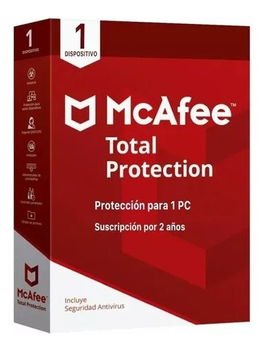 Macaffe Total Protection Antuvirus 3 Pc / 2-años/