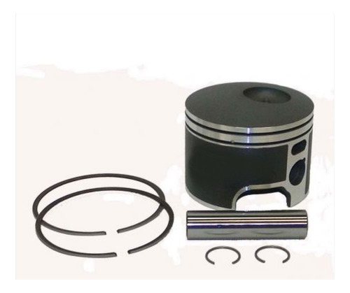 Kit Pistón Johnson V4-v6 +0.20 Port Para Motor Fuera D Borda