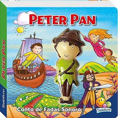 Livro Conto De Fadas Sonoro - Peter Pan