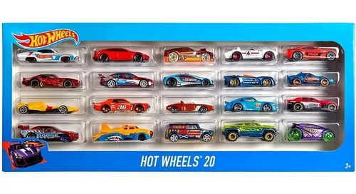 Hot Wheels Hot Wheels C/20 Carrinhos Sortidos no Shoptime