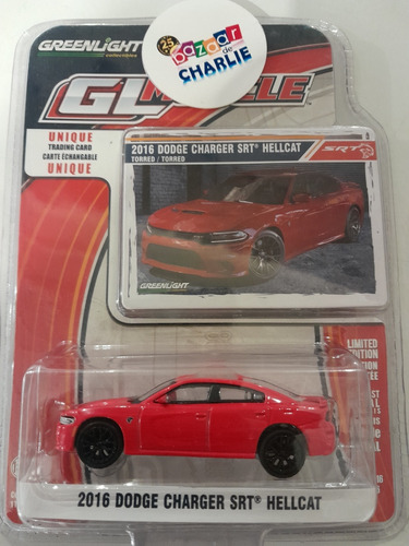 Greenlight | 2016 Dodge Charger Srt Hellcat Rojo