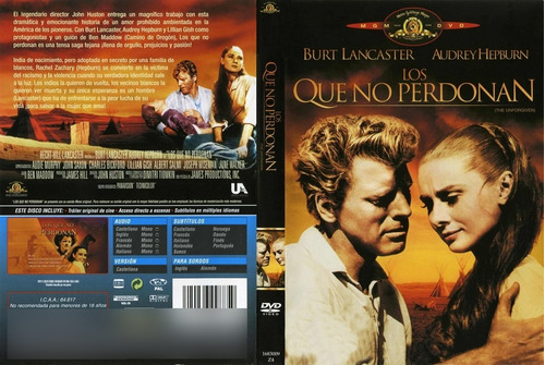 Lo Que No Se Perdona - B. Lancaster - A. Hepburn Western Dvd