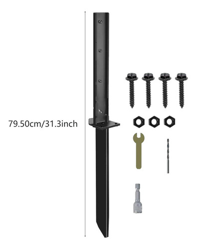 Fence Post Kit De Reparo Âncora Âncora 1 Kit De Reparo