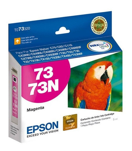 Tinta Epson 73n  Cartridge Original Magenta