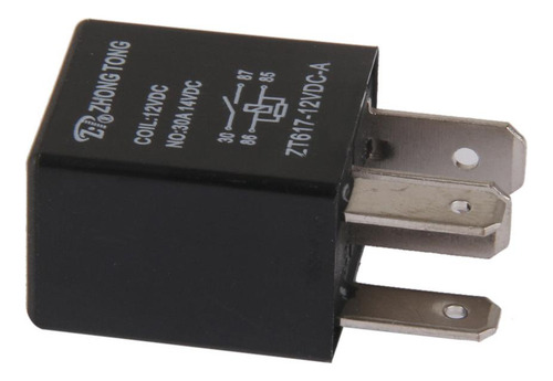 2pcs Ventas Negro Dc 12v 30a Premium Relay 4p Para Óvil