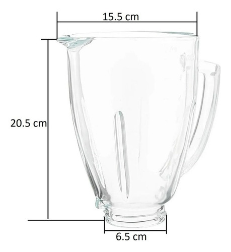 Vaso Licuadora Compatible Oster Contemporáneo Completo