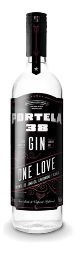Gin Portela 38 One Love London Dry 750 mL